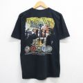 L★古着 半袖 ビンテージ Tシャツ メンズ 90年代 90s ミリタリー 胸ポケット付き コットン クルーネック USA製 黒 ブラック 25aug21 中古