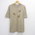90s 半袖Tシャツ クマハチ ベージュ XL | 古着