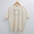 XL★古着 ヘインズ Hanes 半袖 ビンテージ Tシャツ メンズ 00年代 00s 女の子 赤ちゃん レッド 大きいサイズ クルーネック ベージュ カーキ 【spe】 25aug23 中古
