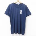L★古着 半袖 ビンテージ Tシャツ メンズ 80年代 80s US MAIL クルーネック USA製 紺 ネイビー 25aug26 中古