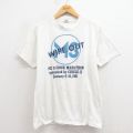 M★古着 ヘインズ Hanes 半袖 ビンテージ Tシャツ メンズ 80年代 80s WIPE OUT クルーネック USA製 白 ホワイト 25aug26 中古