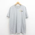 XL★古着 フルーツオブザルーム 半袖 ビンテージ Tシャツ メンズ 00年代 00s NORTRAX 大きいサイズ クルーネック グレー 霜降り 25aug26 中古