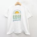 90s 半袖Tシャツ トウモロコシ ホワイト XL | 古着