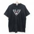 フルーツオブザルーム 00s 半袖Tシャツ MDM SALVATION ブラック XL | 古着