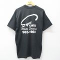 フルーツオブザルーム 90s 半袖Tシャツ Sper KWIK ブラック XL | 古着