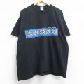 00s 半袖Tシャツ カメハワイ ブラック XL | 古着