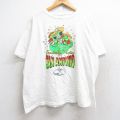 80s 半袖Tシャツ カエル ホワイト XL | 古着