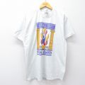 XL★古着 フルーツオブザルーム 半袖 ビンテージ Tシャツ メンズ 90年代 90s カンザスステート クルーネック 薄グレー 霜降り 【spe】 25sep01 中古