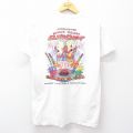00s 半袖Tシャツ SLINGSHOTアトラクション ホワイト M | 古着