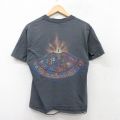 00s 半袖Tシャツ 火山 グレー M | 古着