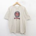 【20%OFF】XL★古着 半袖 ビンテージ Tシャツ メンズ 00年代 00s ディズニー DISNEY マジックミュージックデイズ 大きいサイズ クルーネック ベージュ カーキ 25sep03 中古