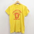 M★古着 スクリーンスターズ 半袖 ビンテージ Tシャツ メンズ 80年代 80s PF クルーネック USA製 黄 26apr07