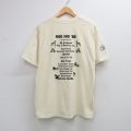 XL★古着 ヘインズ 半袖 ビンテージ Tシャツ メンズ 90年代 90s DOG JOG クルーネック USA製 ベージュ 26apr07