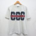 90s 半袖Tシャツ CCC グレー XL | 古着
