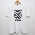 フルーツオブザルーム 90s 半袖Tシャツ WISCONSIN EDUCATOR ホワイト XL | 古着