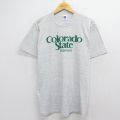 ラッセル 80s 半袖Tシャツ コロラド グレー L | 古着