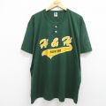 ラッセル 80s 半袖Tシャツ H&H グリーン XL | 古着