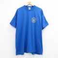 フルーツオブザルーム 90s 半袖Tシャツ WEST HAZLETON ブルー XL | 古着