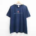 フルーツオブザルーム 00s 半袖Tシャツ デトロイト ネイビー XL | 古着