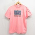 90s 半袖Tシャツ エイ ピンク L | 古着