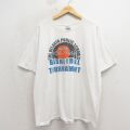 00s 半袖Tシャツ バスケットボール ホワイト XL | 古着