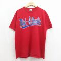 ラッセル 00s 半袖Tシャツ Mid バーガンディ L | 古着