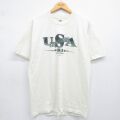 フルーツオブザルーム 90s 半袖Tシャツ STEELWORKERS ホワイト L | 古着