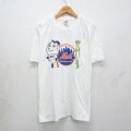 フルーツオブザルーム 00s 半袖Tシャツ ニューヨークメッツ ホワイト XL | 古着