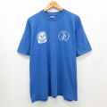 フルーツオブザルーム 90s 半袖Tシャツ Team Me Guire ブルー XL | 古着