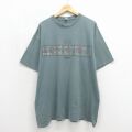 90s 半袖Tシャツ ユタ民族 カーキ XL | 古着