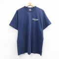 フルーツオブザルーム 90s 半袖Tシャツ CROSSET ネイビー XL | 古着
