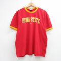 ナイキ 00s 半袖Tシャツ アイオワ レッド XL | 古着