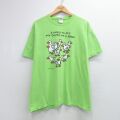00s 半袖Tシャツ アヒル グリーン XL | 古着