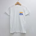 90s 半袖Tシャツ HOFSTRA ホワイト メンズS相当 | 古着
