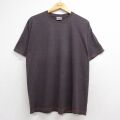 ヘインズ 00s 半袖Tシャツ ブラウン XL | 古着