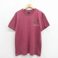 90s 半袖Tシャツ Tortolaボーダー パープル メンズL相当 | 古着