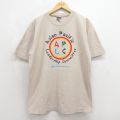オニータ 90s 半袖Tシャツ アジアンパシフィック ベージュ メンズXL相当 | 古着