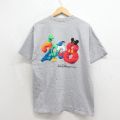 ヘインズ 00s 半袖Tシャツ ディズニー グレー メンズL相当 | 古着