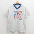 90s 半袖Tシャツ BORN グレー メンズXL相当 | 古着