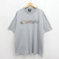 ジャンスポーツ 90s 半袖Tシャツ スポーツ グレー メンズXL相当 | 古着