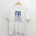 半袖Tシャツ MARINA ホワイト メンズXL相当 | 古着