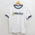 ヘインズ 80s 半袖Tシャツ POLLY ホワイト メンズM相当 | 古着
