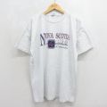 90s 半袖Tシャツ NOVA 霜降りグレー メンズXL相当 | 古着