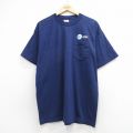 00s 半袖Tシャツ at&t ネイビー メンズXL相当 | 古着