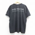 00s 半袖Tシャツ ENCORE CREW ブラック メンズXL相当 | 古着