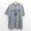 ナイキ 00s 半袖Tシャツ ジョージタウン グレー メンズXL相当 | 古着