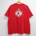 アディダス 00s 半袖Tシャツ ボストンレッドソックス レッド メンズXL相当 | 古着
