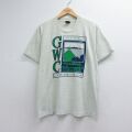 スクリーンスターズ 80s 半袖Tシャツ ジョージウィリアムズカレッジ グレー メンズL相当 | 古着