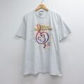 00s 半袖Tシャツ マジックミュージックデイズ グレー メンズXL相当 | 古着