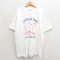 半袖Tシャツ 星 ホワイト メンズXL相当 | 古着